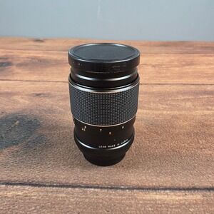 Cavalier 135mm f2.8 Lens Minolta MD Mount Black Excellent Vintage Telephoto